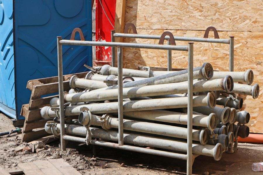Steel push pier installation in savannah, ga