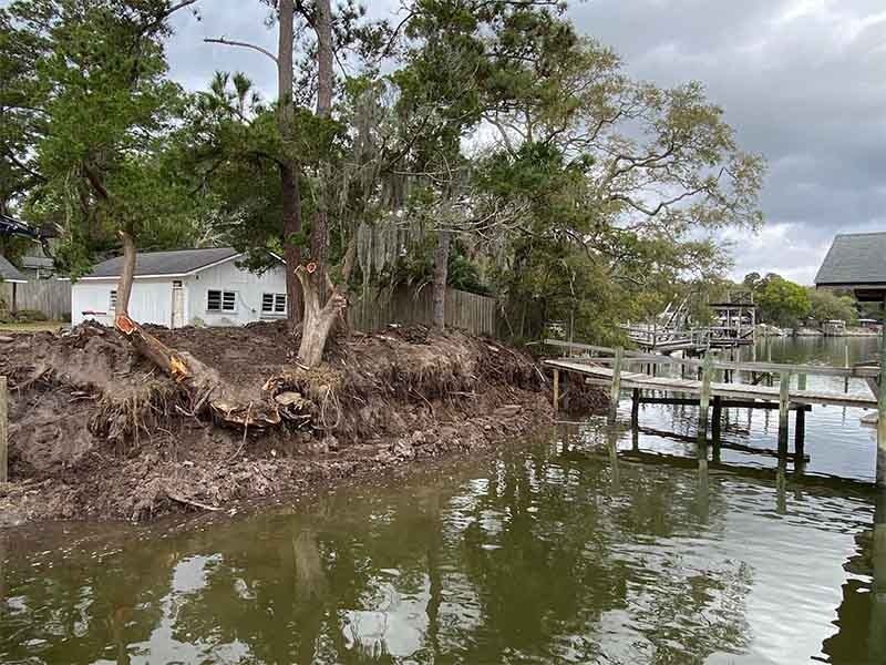 Seawall repair in savannah, ga