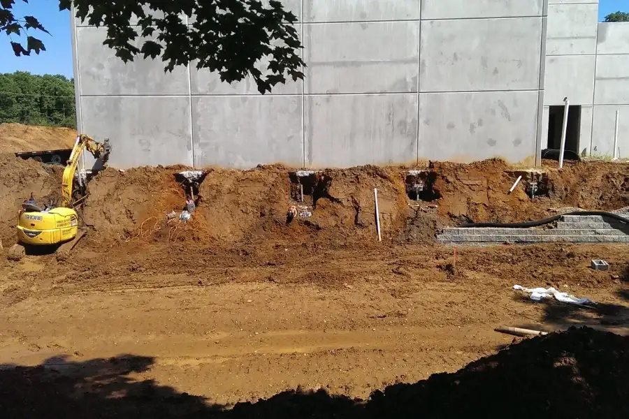 Helical pier installation in savannah, ga