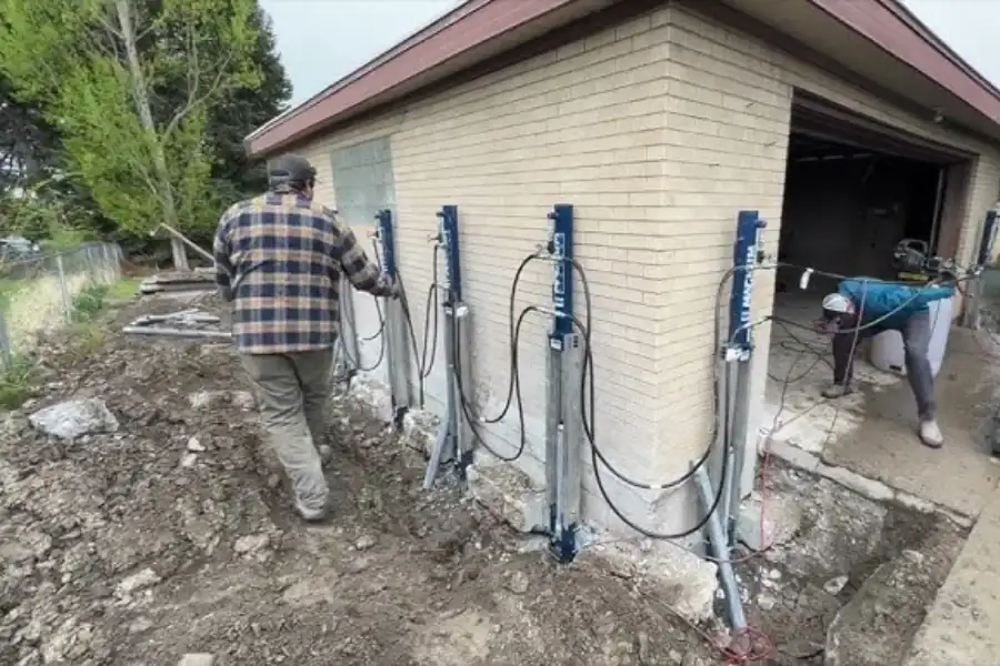 Injection pier installation in savannah, ga