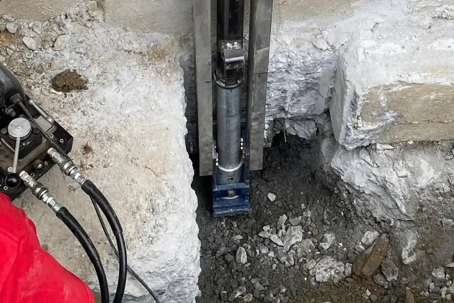 Injection pier installation in savannah, ga