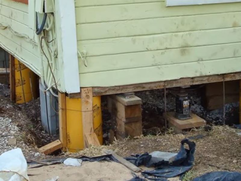 Pier and beam or block and base foundation repair in savannah, ga