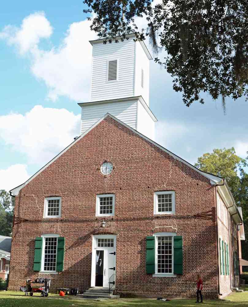 Foundation Repair In Effingham County, Ga 1 Historic jerusalem lutheran church at ebenezer, effingham county, ga