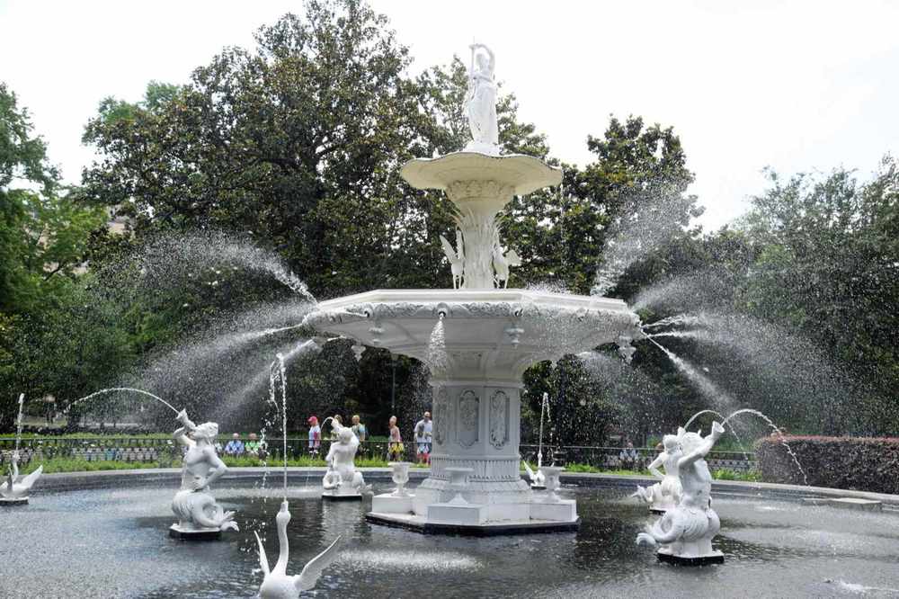 Foundation Repair In Forsyth Park, Ga 1 Forsyth park fountain in savannah, ga