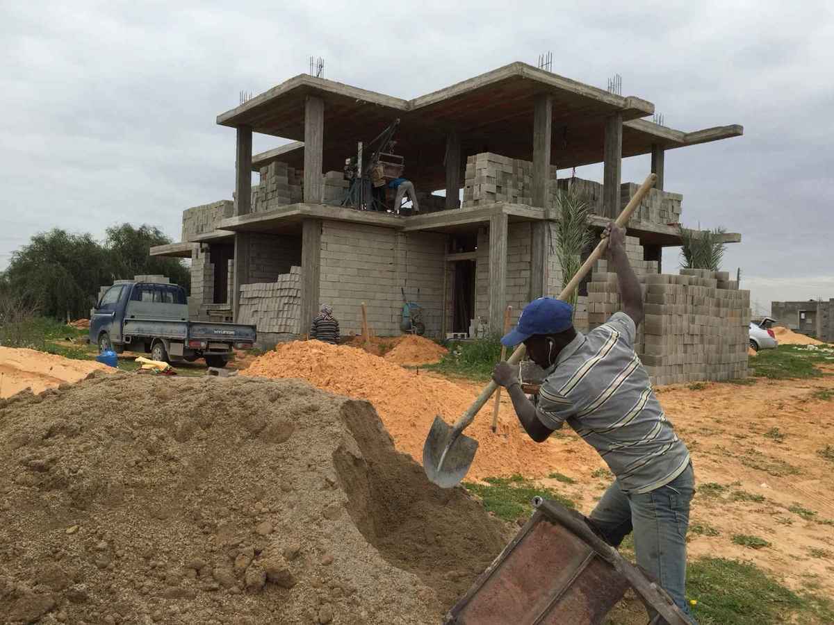 The Foundation Repair Process: What To Expect 1 Residential house under construction on its foundation