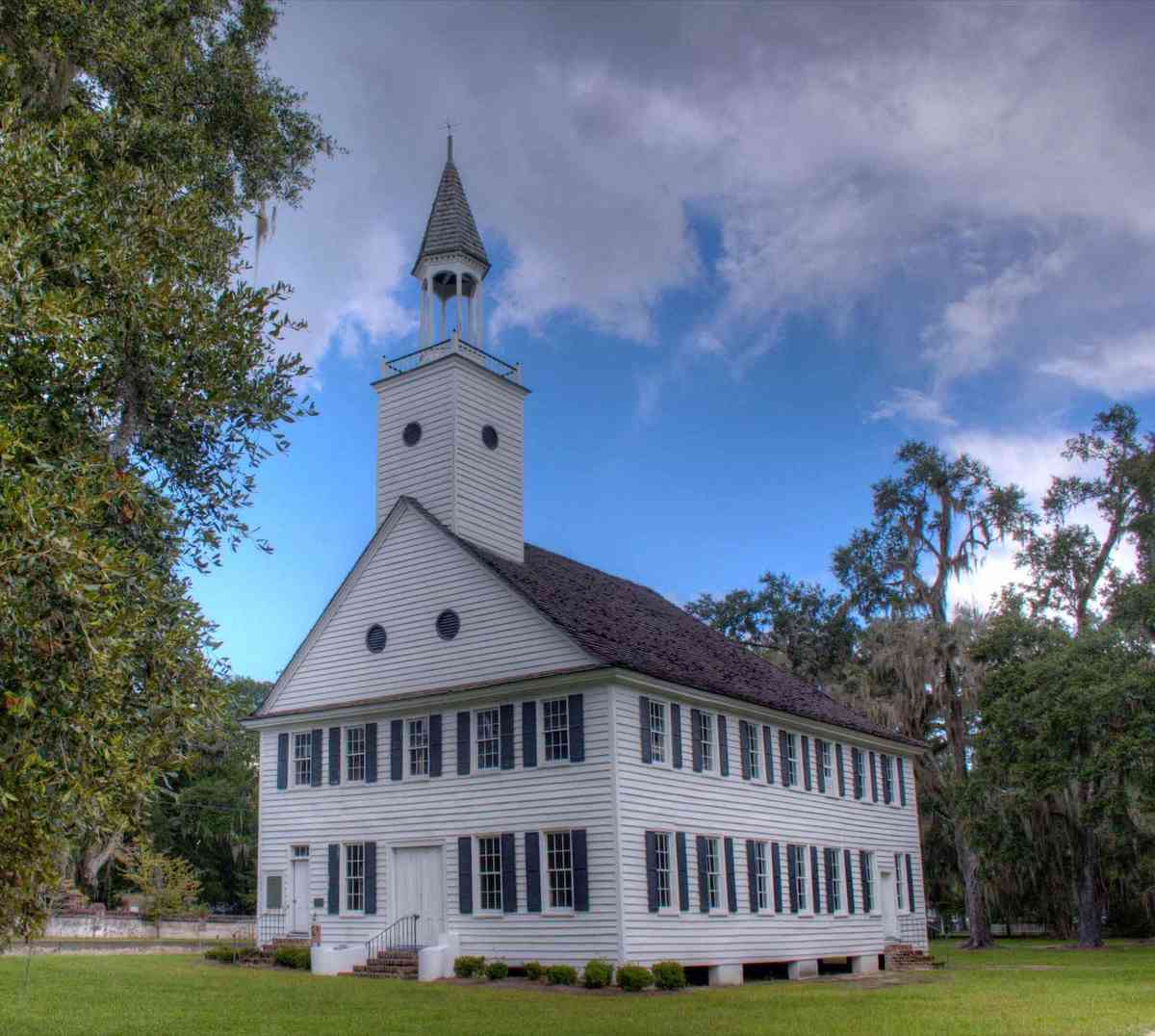 Foundation Repair In Liberty County, Ga 1 Historic midway congregational church, liberty county, ga
